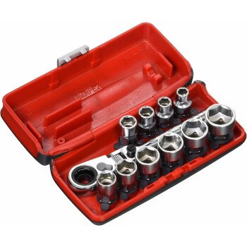 Coffret de douilles 1/4" hexagonales avec cliquet R.180 - FACOM - RXPICOPB